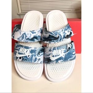 nike benassi duo ultra slide marble